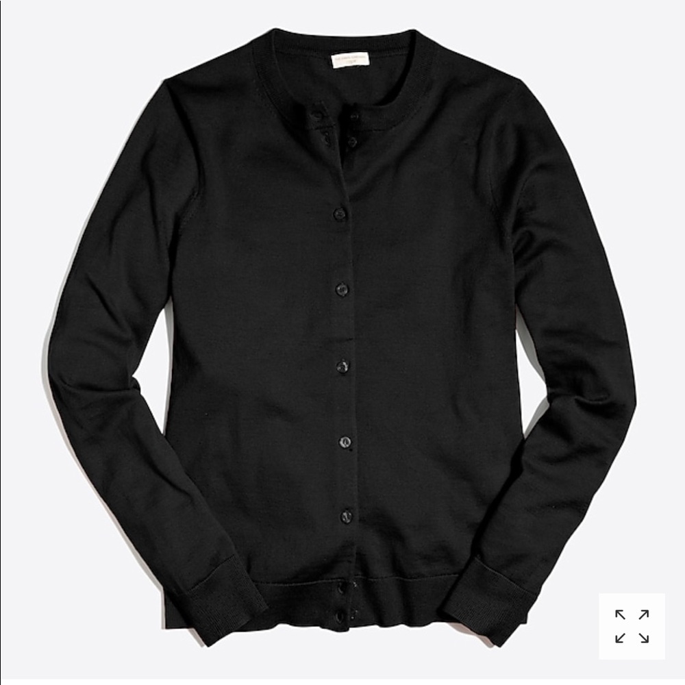 J.Crew Black Caryn Cardigan